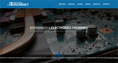 Desktop Screenshot of electronica-micronet.com