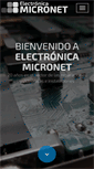 Mobile Screenshot of electronica-micronet.com